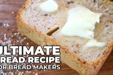 EASY ULTIMATE Best Bread Recipe for Automatic Bread Machine | Everything Bagel Spice