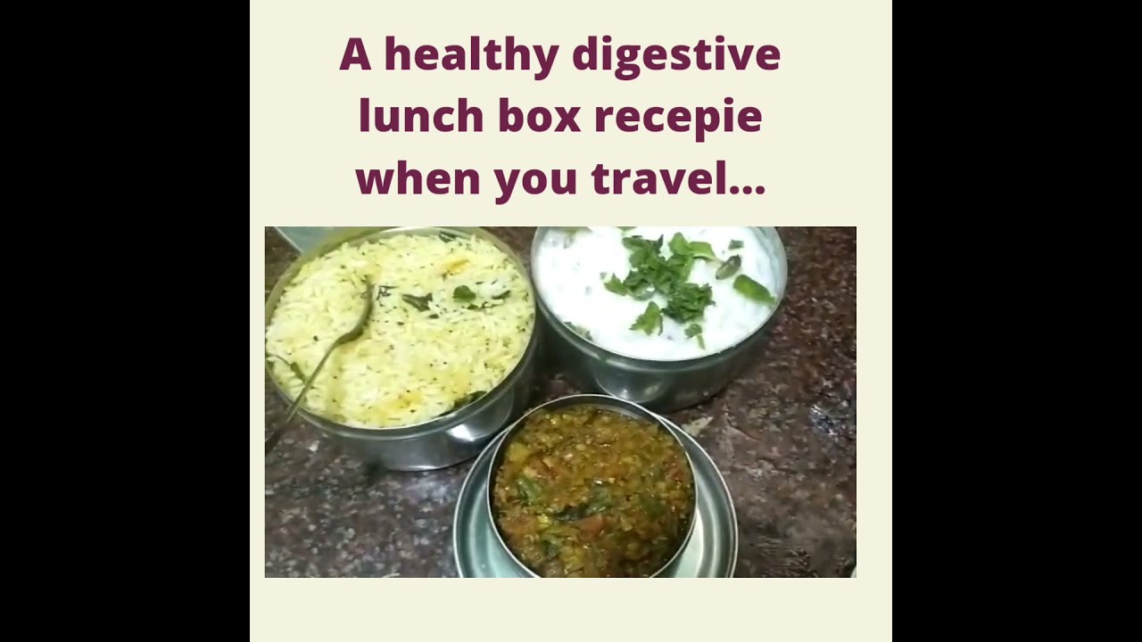 Healthy lunch box recepie when u travel|digestive lunch recepies …. Healthy lunch box recepie when u travel|digestive lunch recepies ....