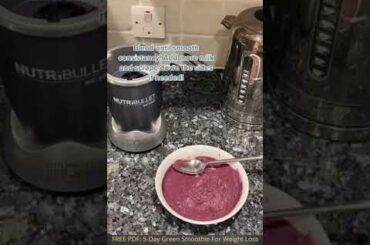 Smoothie Bowl For Weight Loss| Easy + Healthy Recipes