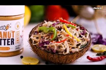 Thai Noodle Salad Recipe | Peanut Butter Dressing | Delicious and Healthy Salad Recipe