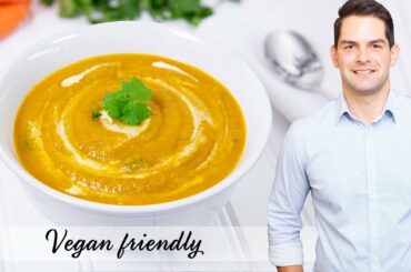 How to make Carrot and Coriander Soup Simple and Healthy Recipe #Ad