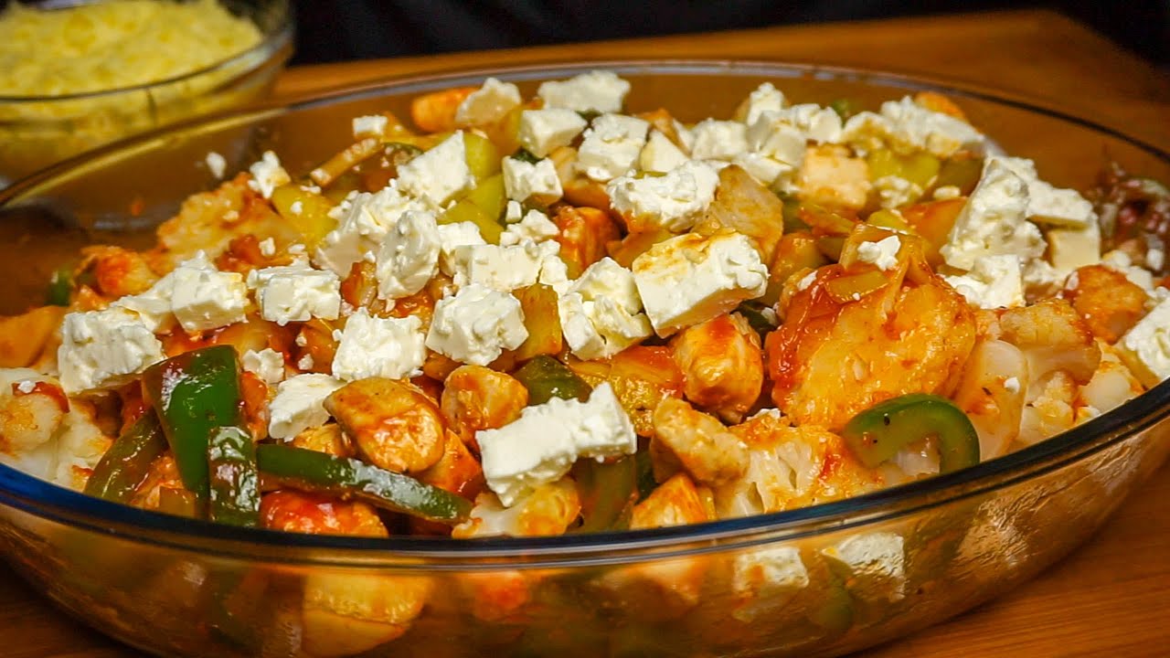 Healthy and Delicious Dinner Recipe with Cauliflower and Chicken Breasts Healthy and Delicious Dinner Recipe with Cauliflower and Chicken Breasts