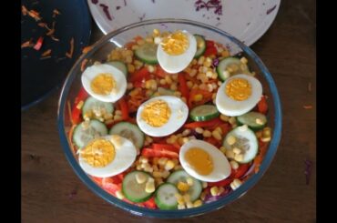 Fresh Salad Recipe -  Refreshing Healthy Salad - How To Make Nigeria Salad #nigeriasalad #freshsalad