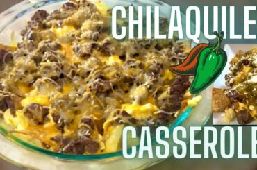 HEALTHY CHILAQUILES CASSEROLE | LOW CALORIE HIGH PROTEIN ANABOLIC RECIPE