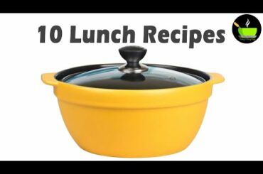 10 Best Indian Lunch Recipes | Quick and Easy Lunch Recipes | Healthy Lunch Ideas | Simple Lunch