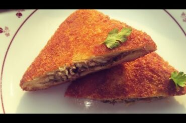 Crispy chicken cheese sandwich recipe by my kitchen my choice