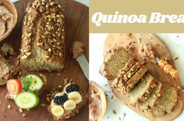Quinoa Bread Recipe I High Protein I Low Carb I Gluten Free I Vegan I Yeast Free I