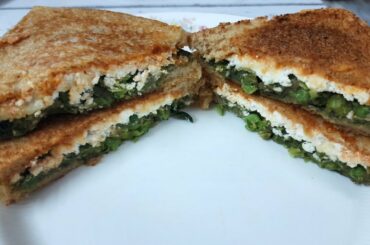 Green Sandwich Recipe | Tasty and Healthy recipe of snacks