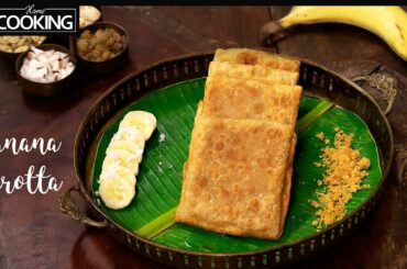 Sweet Banana Parotta | Snacks Recipes | Banana Recipes | Parotta Recipes | Tea Time Snacks