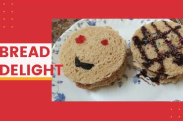 wheat bread delight recipe | evening healthy snacks | fireless healthy bread recipe