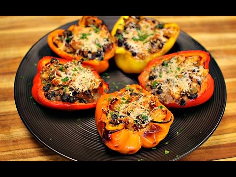Stuffed Bell Peppers Recipe – stuffed peppers – weight loss dinner recipes – meal prep – keto Stuffed Bell Peppers Recipe - stuffed peppers - weight loss dinner recipes - meal prep - keto