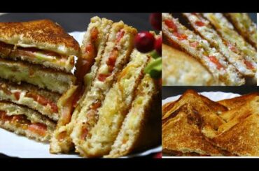 Quick and Easy Tomato sandwich || Bachelor Breakfast || Tomato Cheese Sandwich || Kochumalayil Vlogs