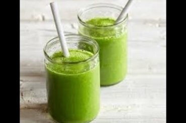 Green Smoothie Recipes: Best Green Detox Smoothie Recipe For Weight Loss