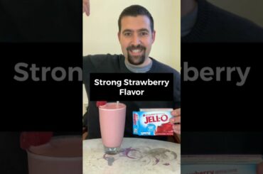 Strawberry Lemonade Protein Weight Loss Smoothie (Low calories and filling)