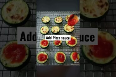 Healthy keto Snack recipe | Tasty Zucchini Pizza Minis #keto #ketodiet #lowcards #shorts #ketorecipe