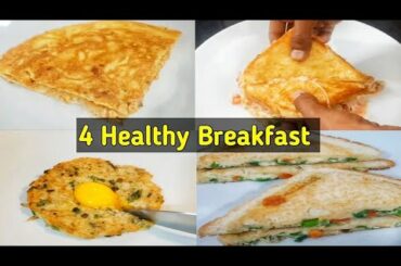 4 Healthy Breakfast Recipe Ideas by Table Treats... #breakfastrecipe #indianfood