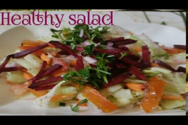 Healthy salad for weight loss||Mixed vegetable salad#shorts