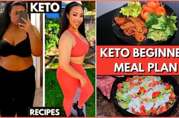 EASY BEGINNER KETO DIET RECIPES | How To Start Keto + Meal Plan | Rosa Charice