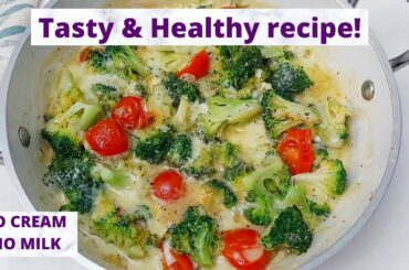 10 Minutes To Make A Healthy Dinner| Broccoli Recipe