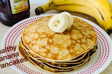 Banana Pancakes | #Students Friendly Healthy, Yummy, Fluffy & Easy Breakfast Recipe| CCwJ |