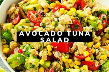 Avocado Tuna Salad #Shorts
