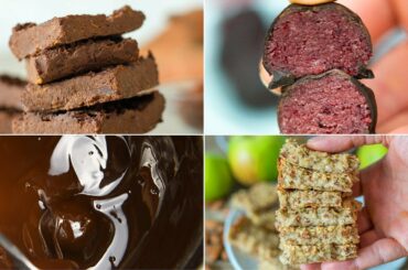 3-Ingredient Healthy Sweet Snacks [easy + quick]