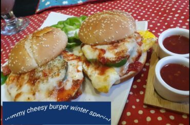 How To Make  Delicious Egg And Cheese Burgers | Nadia's Cuisine Special Recipe | Nadia's Cuisine |