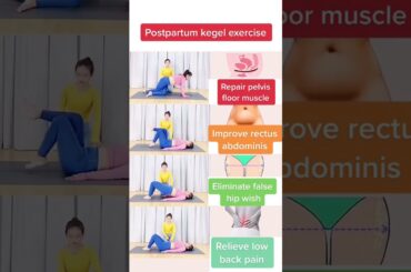 postpartum Kegel exercise