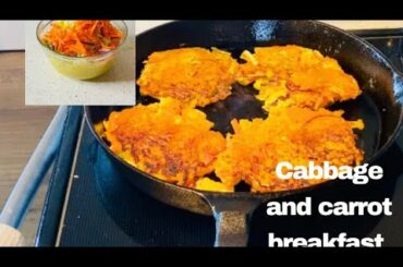 How to make: Easy and healthy cabbage & carrots breakfast recipe