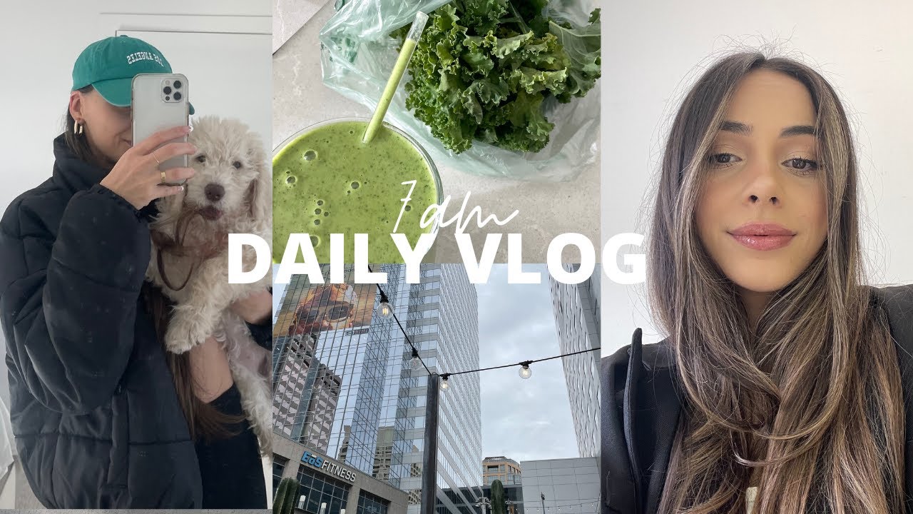 (7am) DAILY VLOG: prepping for a photoshoot, healthy recipes, + BTS of a secret project (7am) DAILY VLOG: prepping for a photoshoot, healthy recipes, + BTS of a secret project