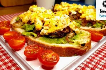 EASY AVOCADO SANDWICH *-* HEALTHY SANDWICH WITH JUST 4 INGREDIENTS *-* FOODLIE EVERAFTER