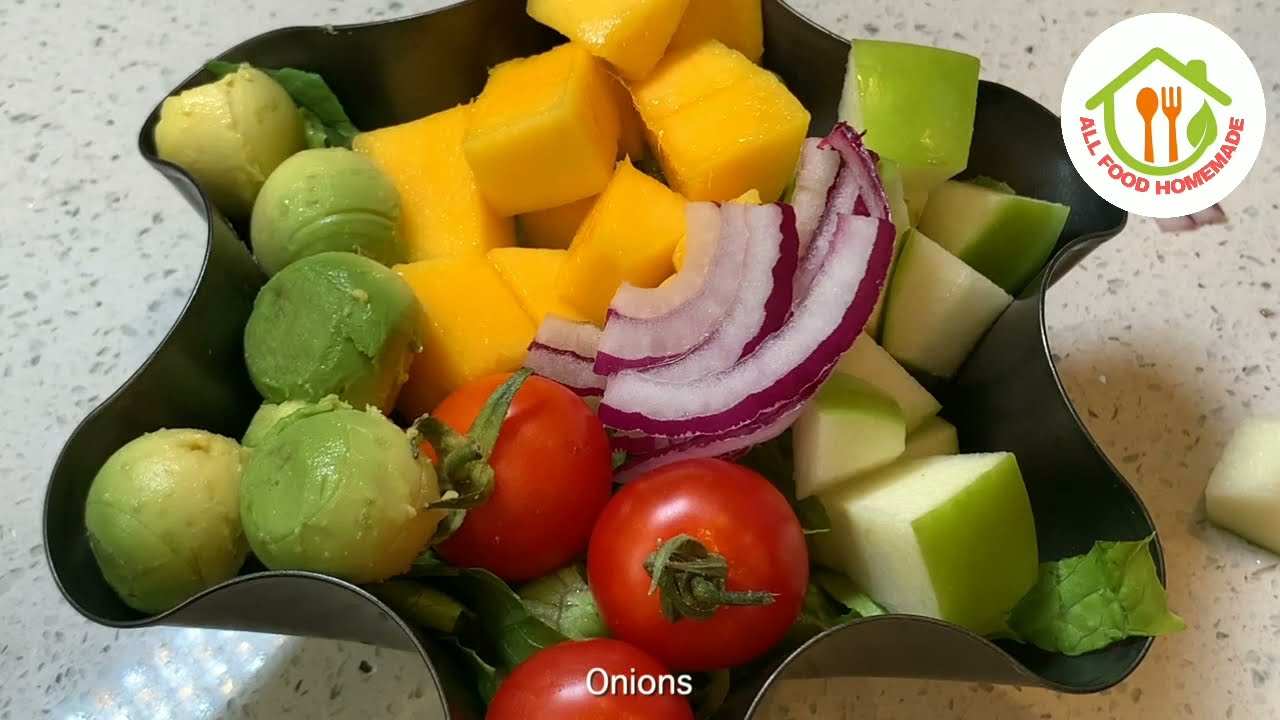 Vagan Salad Recipe by ALL FOOD HOMEMADE healthy food recipe Vagan Salad Recipe by ALL FOOD HOMEMADE healthy food recipe