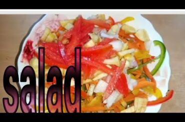 Green Salad | Super healthy and delicious Salad Recipe in Urdu Hindi | Flavour of Desi Food