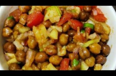 #chana chaat.. health breakfast recipes.homemade chana chaat