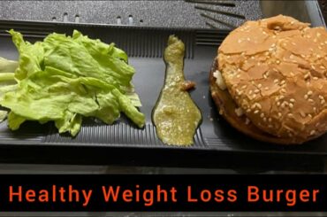 Healthy weight loss burger | Weight Loss Diet | Nutritionist Misha | Breakfast Recipes