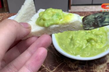 How to Make Avocado Cheese Sandwich at Home / Miniature Avocado Cheese Sandwich Recipe