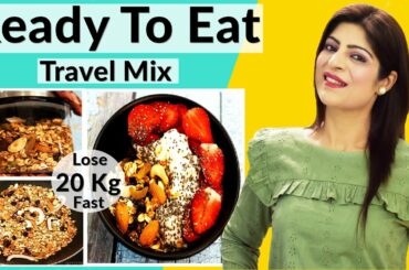 Ready To Eat Instant Meal|Lose20Kg Fast Weight Loss|Travel Premix Recipe|Hostel Food|Dr.Shikha Singh