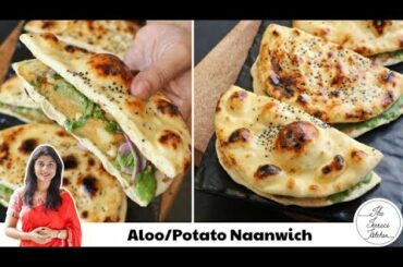 Aloo Naan-wich Recipe | Aloo Masala Naan Sandwich Recipe ~ The Terrace Kitchen