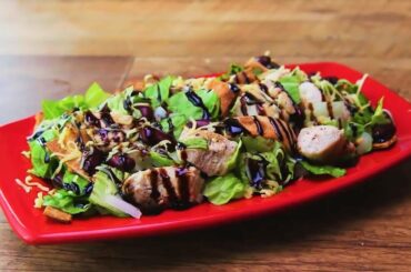 BBQ Chicken Salad | Easy Chicken Salad | Healthy Salad Recipe (weight loss Recipe)