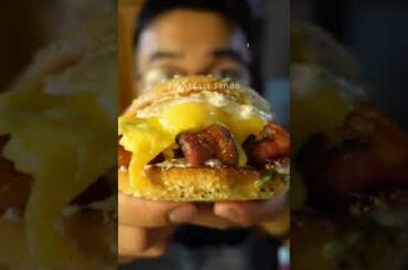 breakfast sandwich recipe | HOW TO MAKE AT HOME | Easy & Quick | MK CHEF