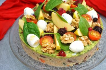 Healthy Quinoa Vegan Salad | The Part of Every Rich Table