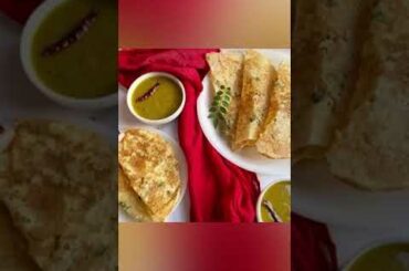 Crispy Rawa Dosa Recipe for healthy breakfast | Healthy breakfast recipes | #shorts
