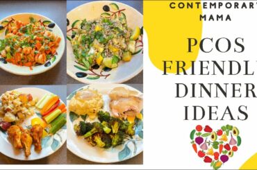 HEALTHY DINNER IDEAS FOR PCOS // GLUTEN AND DAIRY FREE DINNER RECIPES // EASY GLUTEN FREE MEALS
