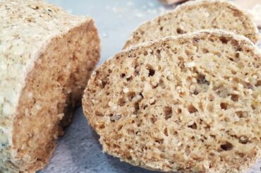 Super Healthy Gluten-Free Bread | Vegan, Gluten-Free & Yeast-Free Bread Recipe | ASMR