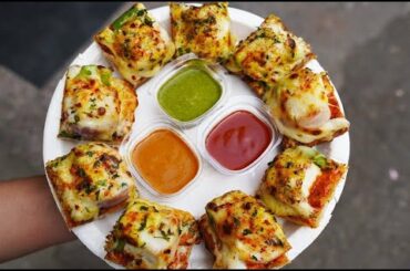 Trending Paneer Tikka Sandwich Recipe | Street Food Paneer Tikka Sandwich at Home #shorts