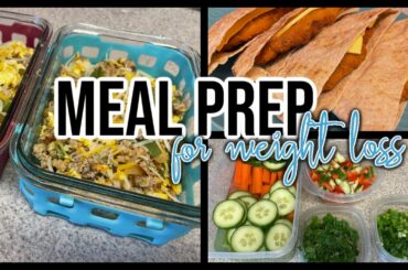 EASY Healthy Meal Prep | Chicken Melts, Breakfast Bowls