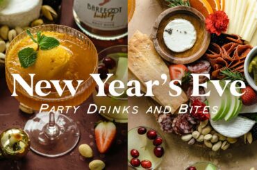 New Year's Eve Party Ideas - Drinks and Appetizers