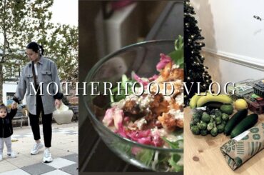 VLOG - Trying to Balance Mom Life | Healthy Salads + Whole Foods Haul + Flourish[ing] Women's Event