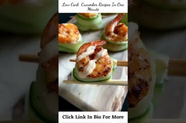 Low Carb  Cucumber Recipes In One Minute| Low Carb Keto Recipes| Weight Loss Smoothies # shorts