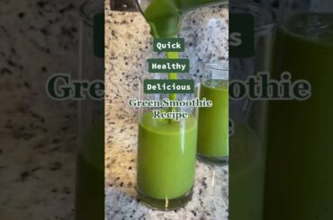 Healthy Green Smoothies | Healthy breakfast ideas